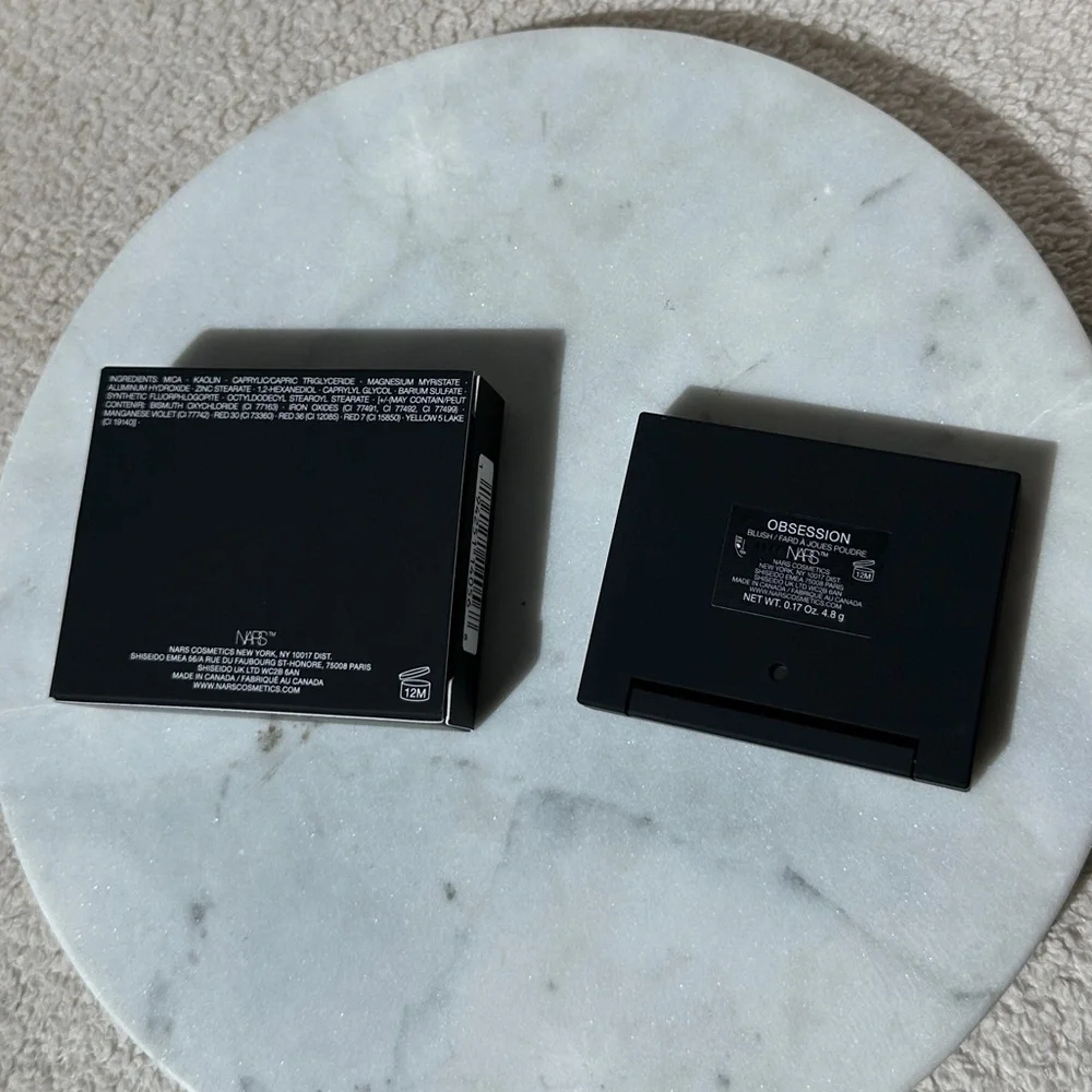 NIB NARS Talc-Free Blush in Obsession - 923 - Matte Papaya Coral Powder Blush